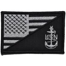 Navy CPO Anchor USA Flag