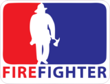 MLB Firefighter Full Silhouette Sticker