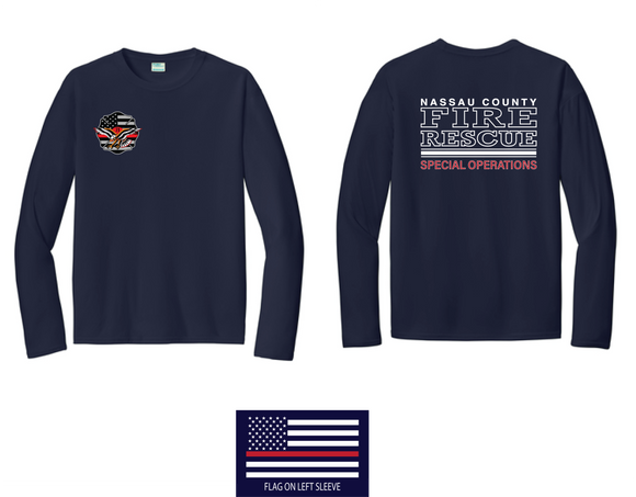 NCFR STATION 71 Long Sleeve Drifit Shirt