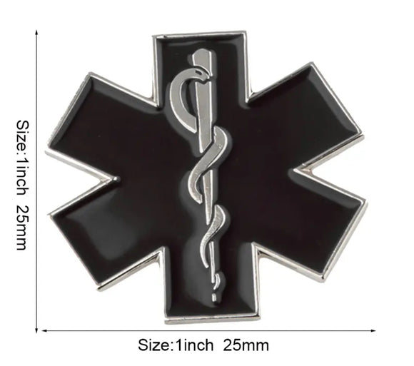 Star of Life Lapel Pin