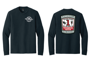 GFR 1 LONG SLEEVE TSHIRT-NAVY