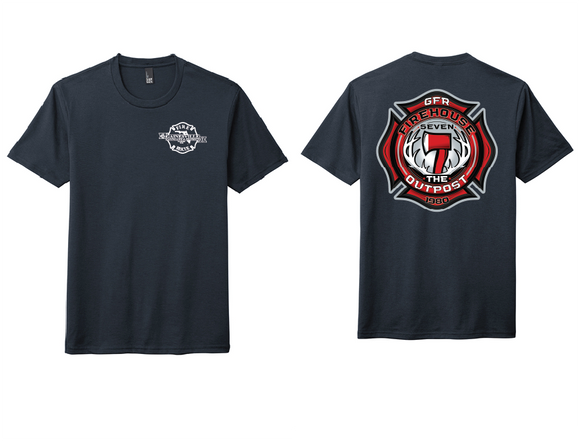 GFR 7 SHORT SLEEVE TSHIRT-NAVY