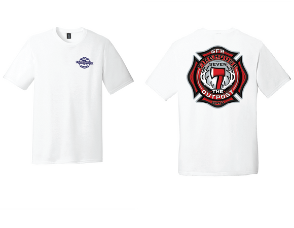 GFR 7 SHORT SLEEVE TSHIRT-WHITE