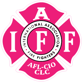 IAFF HOT PINK/WHITE