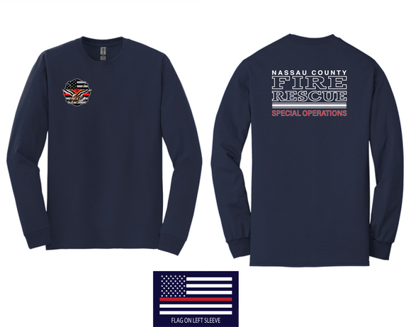 NCFR Station 71 Pocketed Long Sleeve Shirt