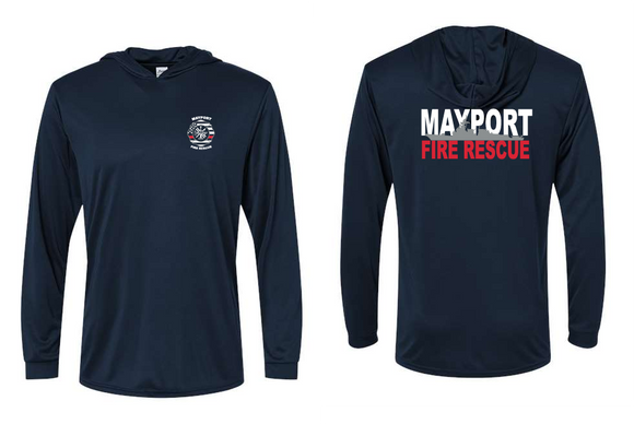 MAYPORT DRI FIT LONG SLEEVE W/HOOD