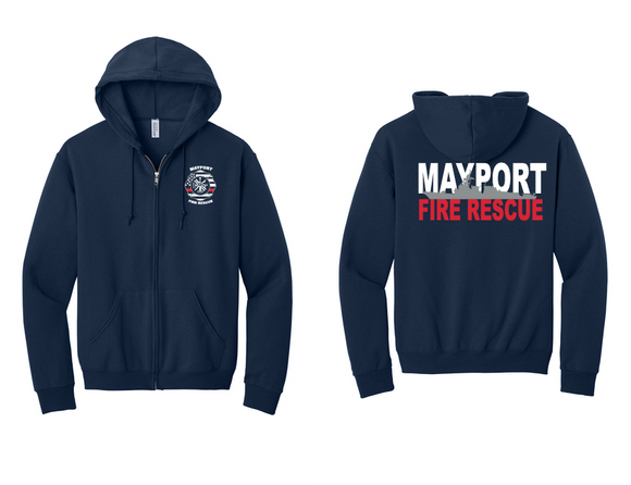 MAYPORT FULL ZIP HOODIE