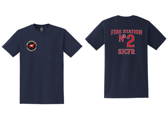 SJCFR STATION 2 Pocketed Short Sleeve Shirt