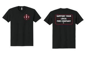 IAFF SUPPORT YOUR LOCAL FIRE CO. TEE