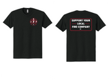 IAFF SUPPORT YOUR LOCAL FIRE CO. TEE