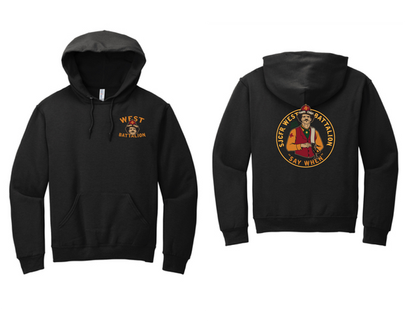 WEST BATTALION PULLOVER HOODIE