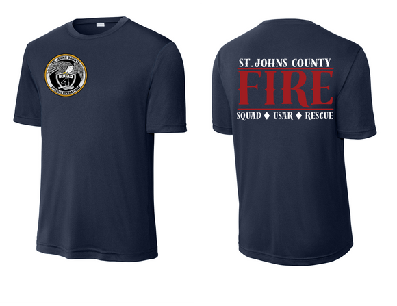 SJCFR Station 4 Short Sleeve Drifit Shirt