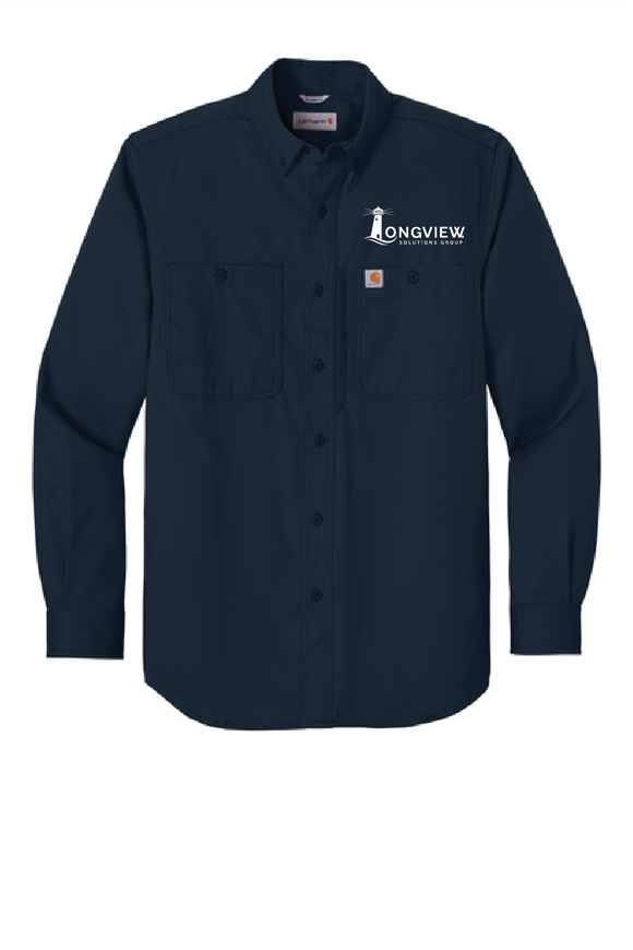 Longview Solutions Carhartt Rugged Long Sleeve Shirt