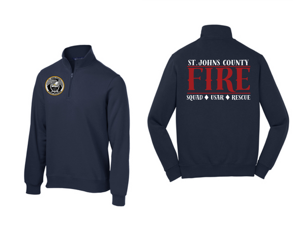 SJCFR Station 4 Quarter Zip Sweatshirt