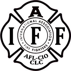 IAFF WHITE/BLACK