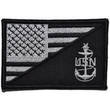 Navy SCPO Senior Chief Petty Officer USA Flag