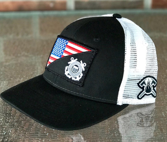 Coast Guard/USA Flag Hat
