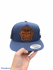 Station 19 Leather Patch Hat
