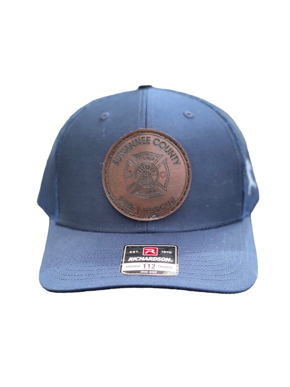 Suwannee County Leather Patch Hat